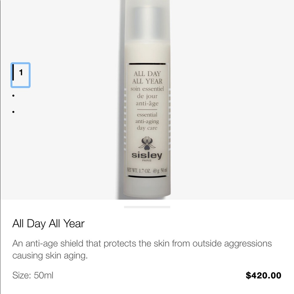 Sisley all day all year cream anti-aging cream